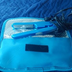 BaBylissPRO Mini Straightening Iron with Travel Pouch